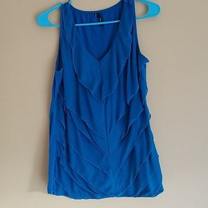 Ruffle tank top